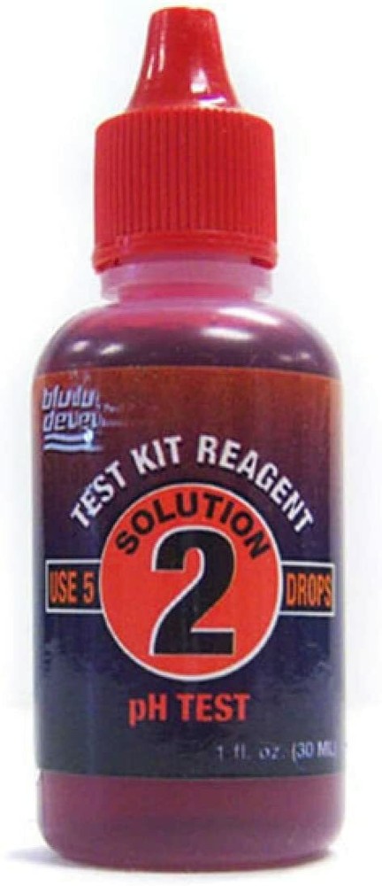Blue Devil B7042 1 oz Test Kit Reagent Solution 2 pH