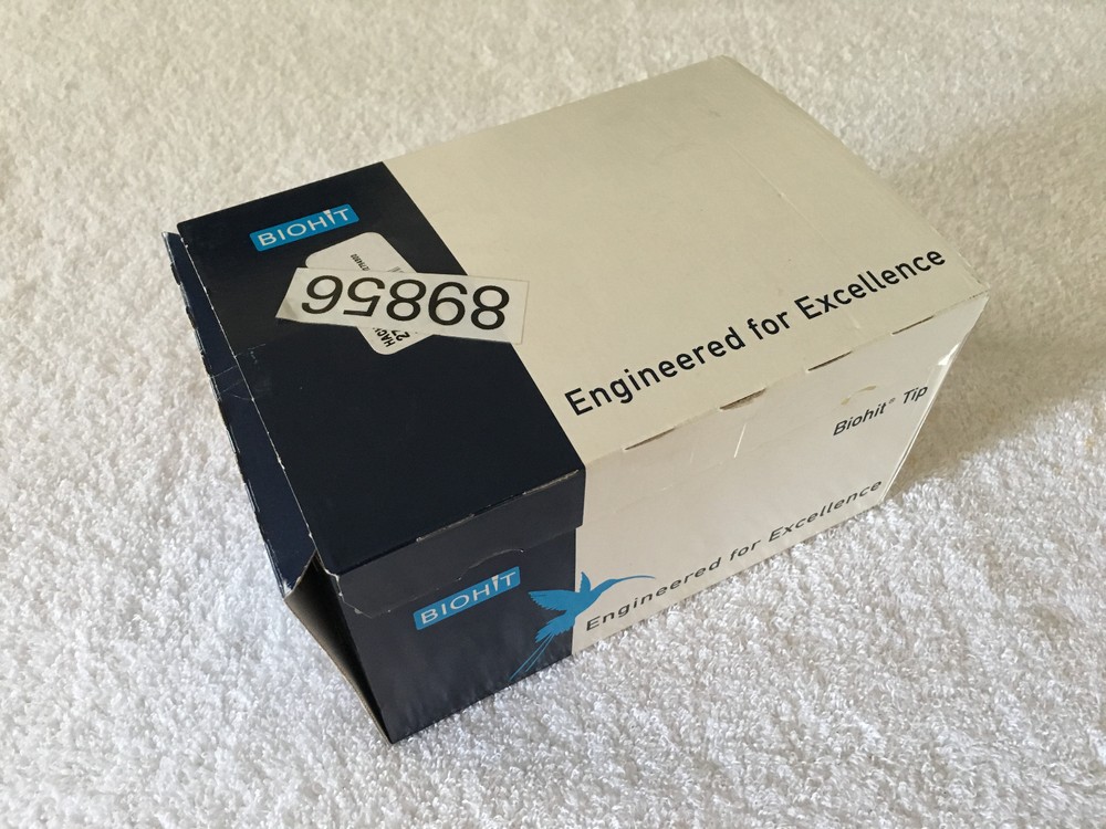 BIOHIT MODEL 780021 PIPETTOR TIPS - QUANTITY 400