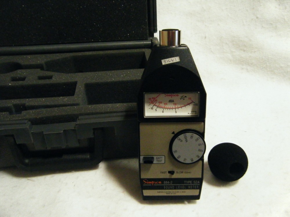 Simpson - Sound Level Meter - Model 884-2  Type S2A