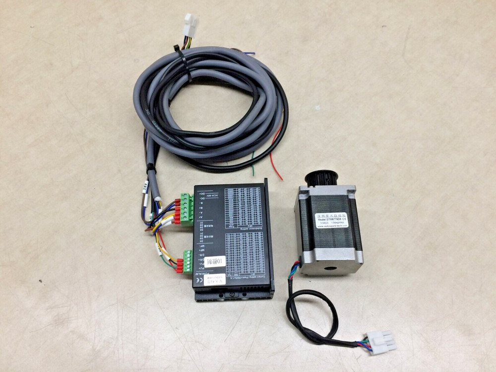 Stepper Driver & Motor Assembly STD258M DC24-80V Two Phase STM5776D8 1.8deg/step