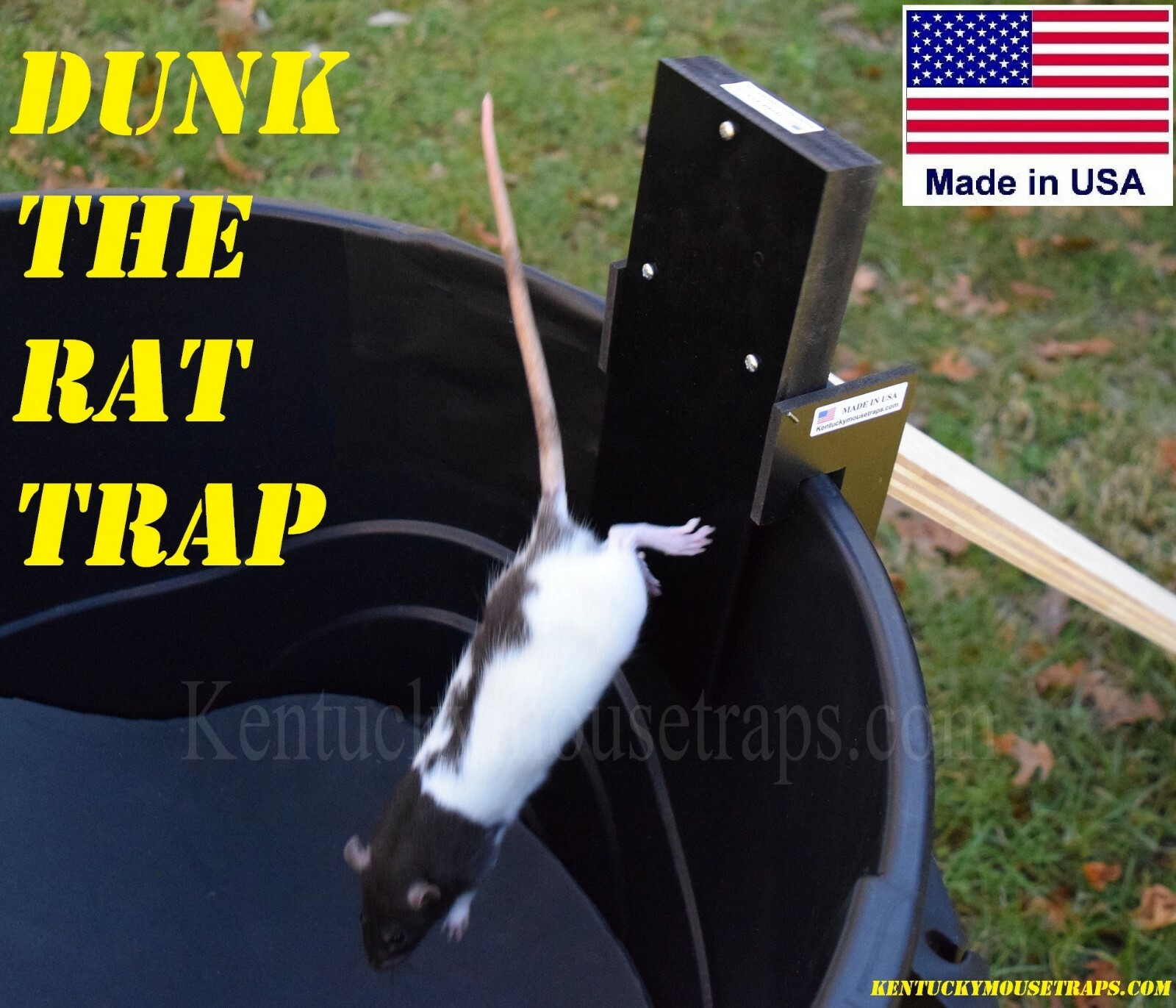 Walk The Plank Rat Trap - Rat & Squirrel - Plastic - Made In Kentucky USA