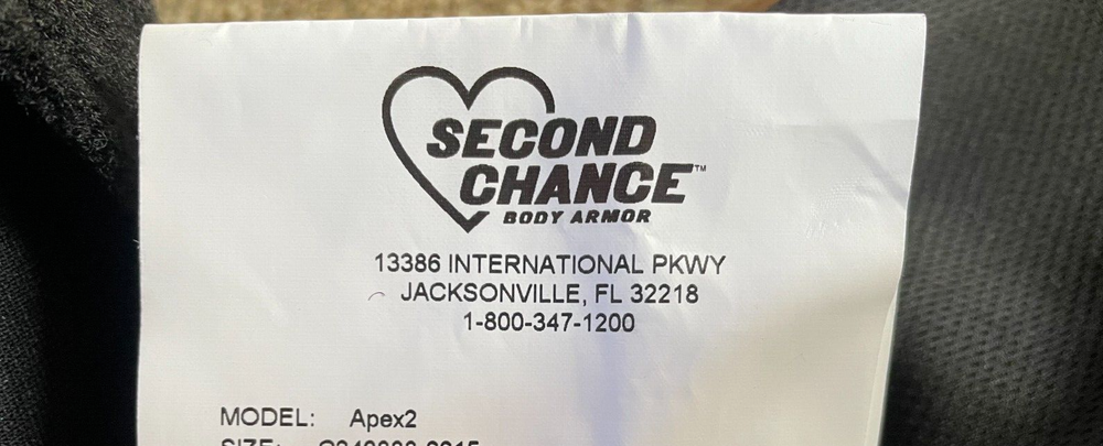 SECOND CHANCE Concealable Female Armor Carrier Apex2 Polymicro Small* Navy