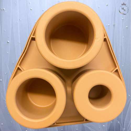 Reusable Silicone Ice Cube Mold with Lid Easy Release Freezer Maker Tray
