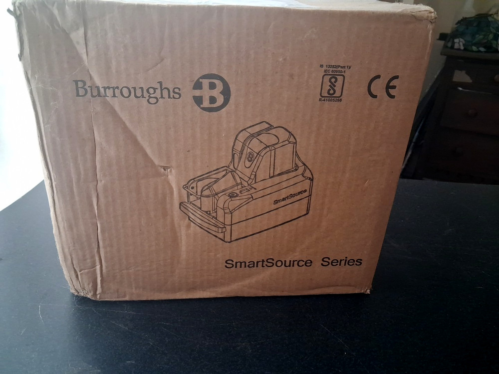 Burroughs SmartSource Micro Elite Check Scanner (SSM1MicroElite) NIB unopened