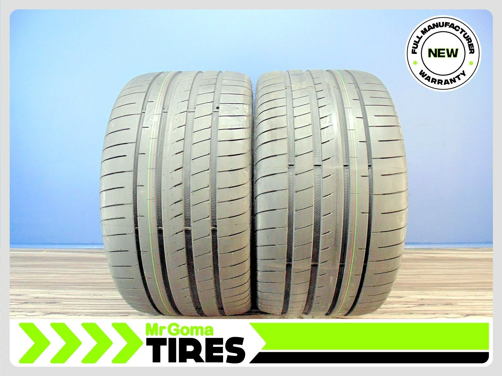 2 New Goodyear Eagle F1 Asymmetric 3 305/30ZR21 104Y XL NF0 Tires - 3053021