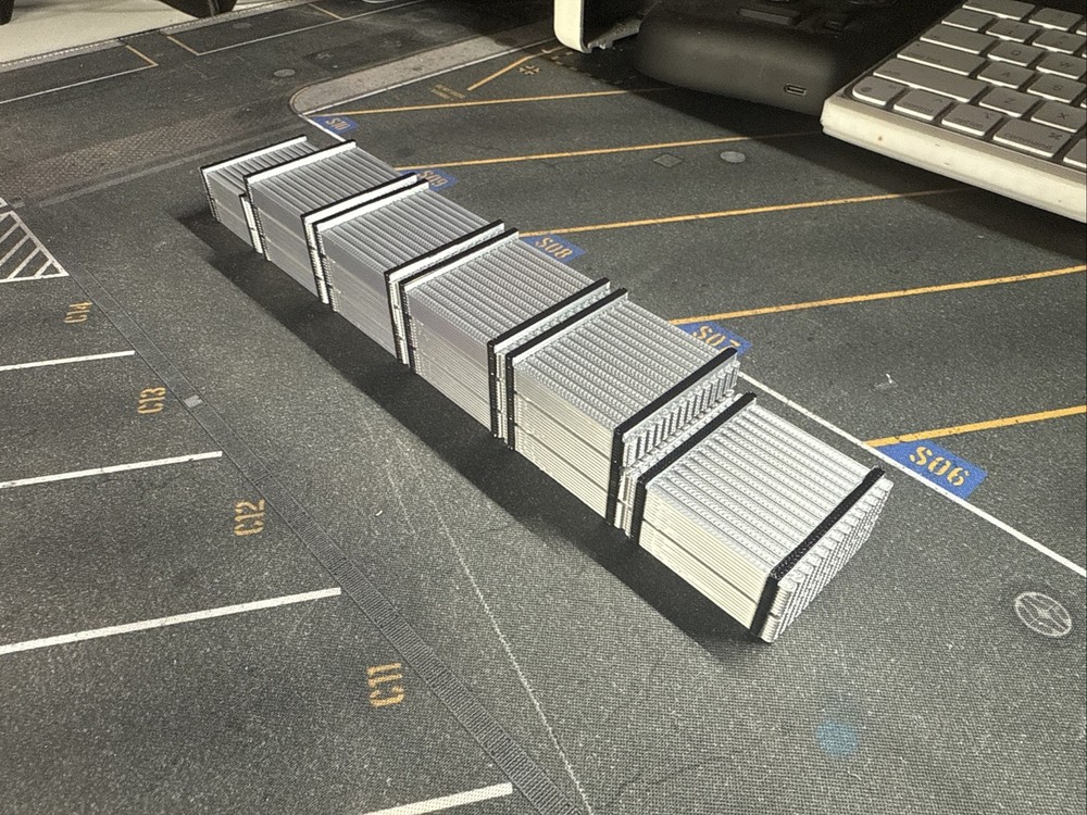 1/64 DCP Metal Sheet Load for Flatbed Trailer