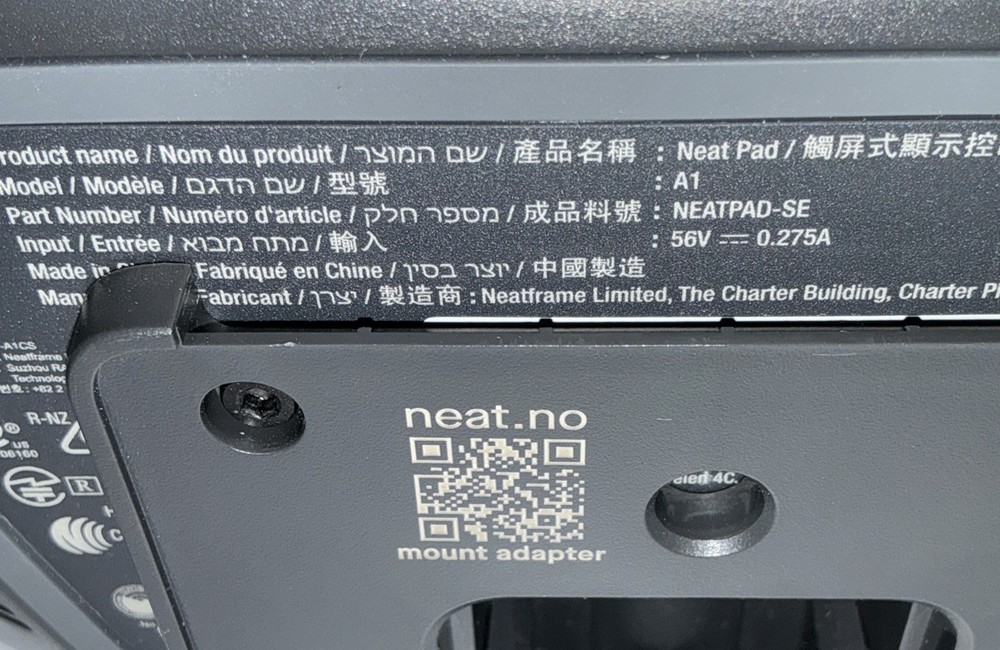 NEAT NEATPAD-SE model A1 Touch Panel Controller