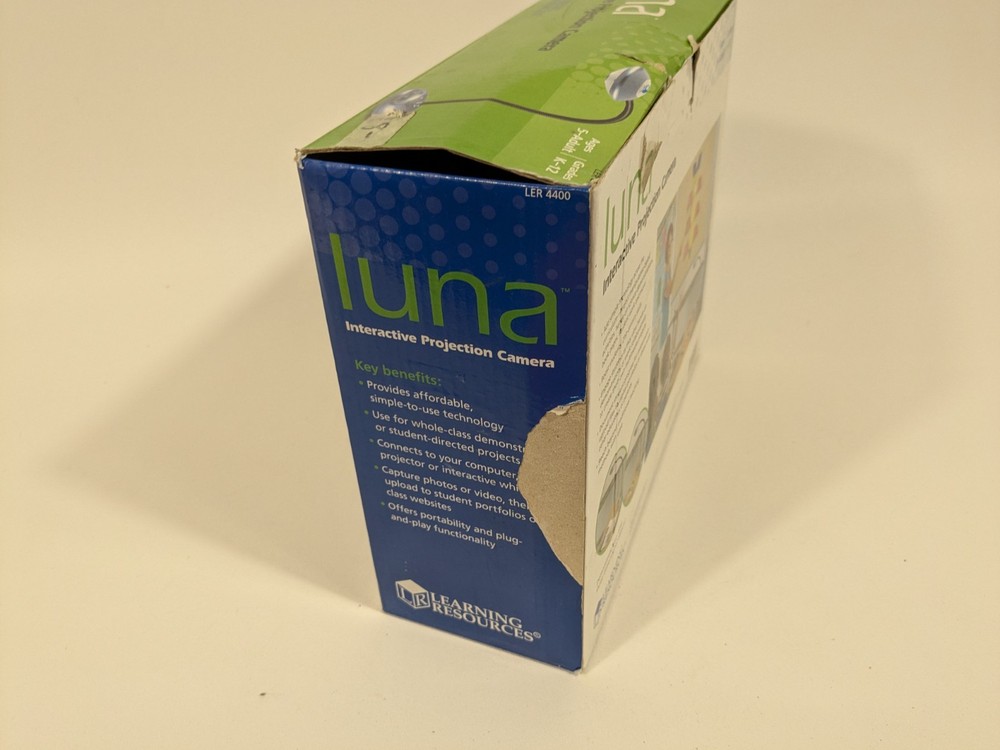 Learning Resources LER 4400 Luna 1.0 EASI-View Projection Camera USB Open Box