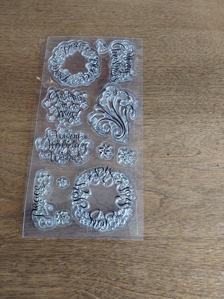Unbranded stamp set Christmas 12pcs.