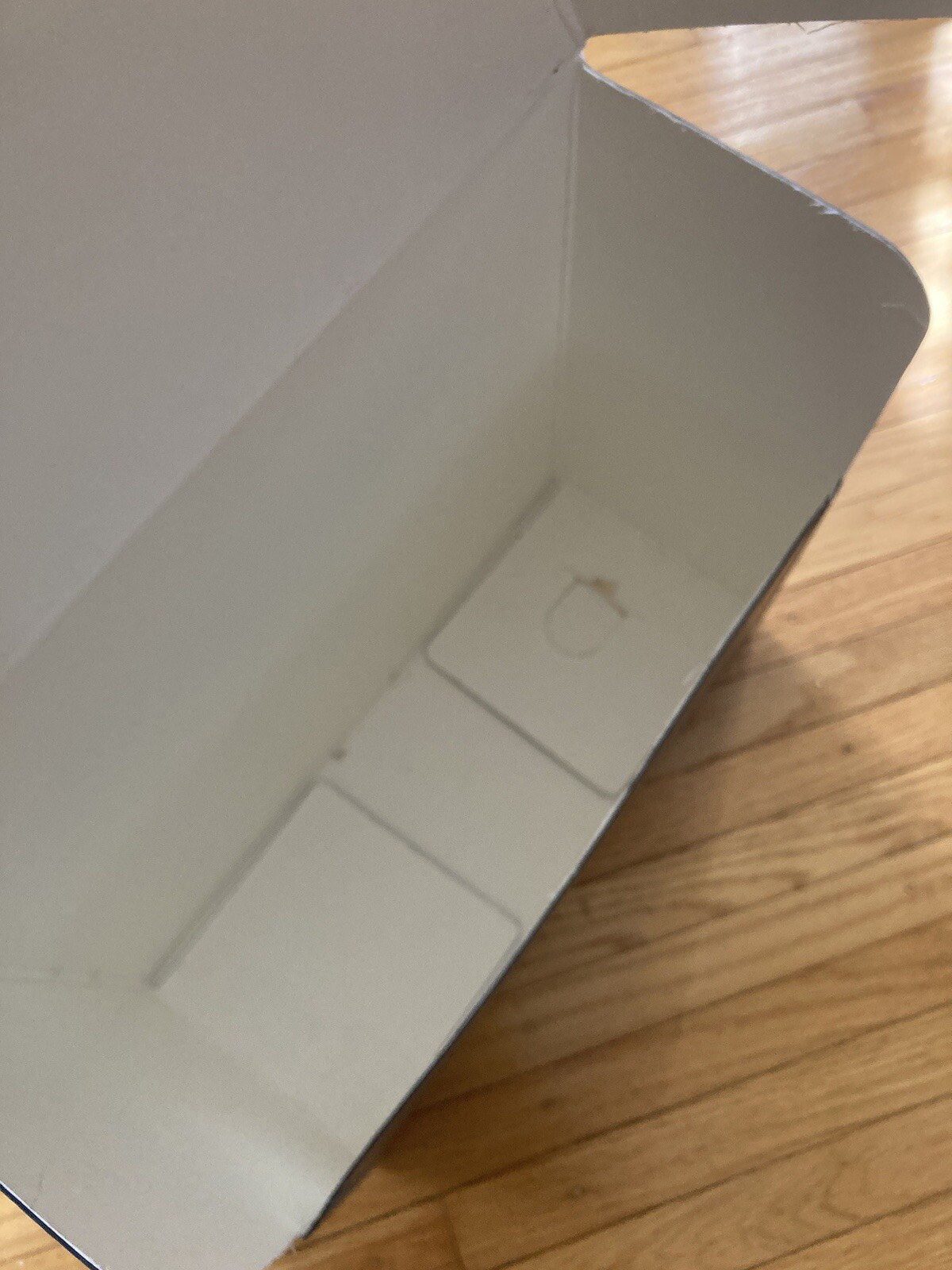 Vtg Archival Folio Storage Box Metal Edge Archival Boxboard Acid-Free 12.5x10x5