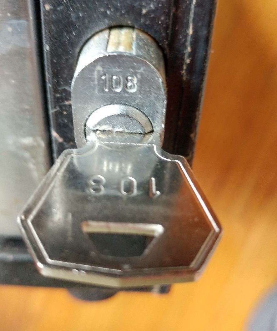 M-S 108 Dimple Key - Compatible with MS EP-125, EP-127 & NCR Cash Drawers