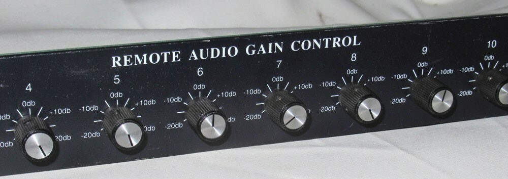 Ross Video Remote Audio Gain Control Panel Rackmounted