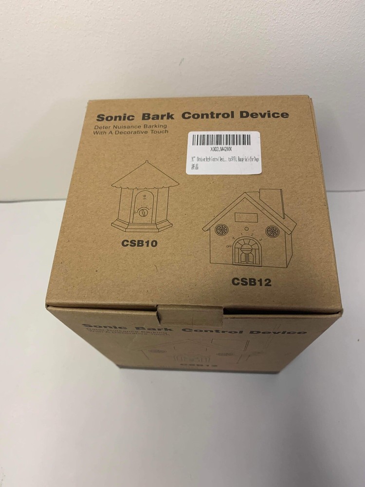 Sonic Bark Control Device