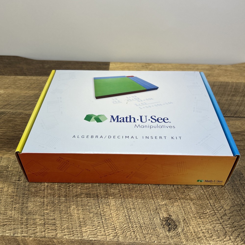 Complete- Math U See Algebra Decimal Insert Kit - Homeschool Demme Math