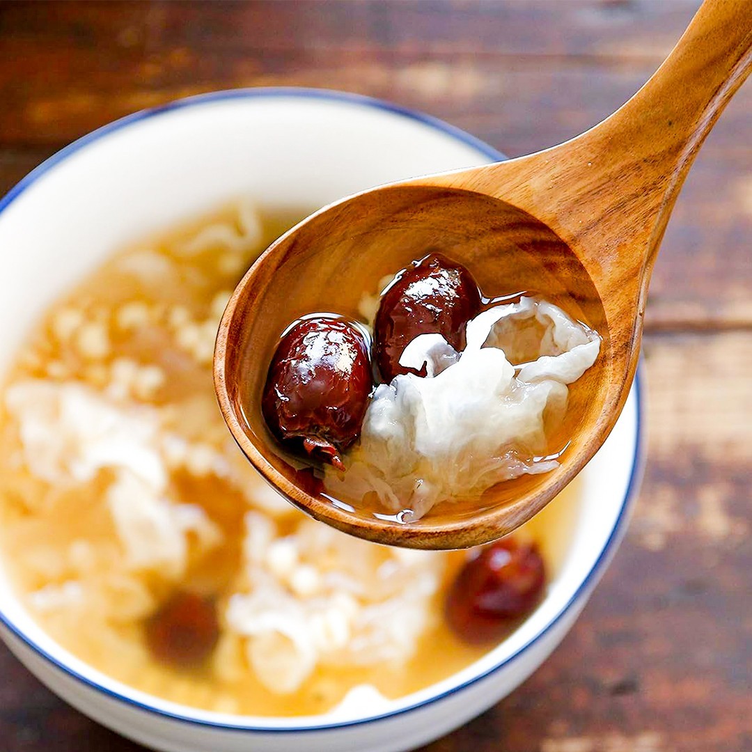 Teak Wood Ladle Set - 3 Sizes with Back Hooks for Soup, Cooking, Serving & Stirr
