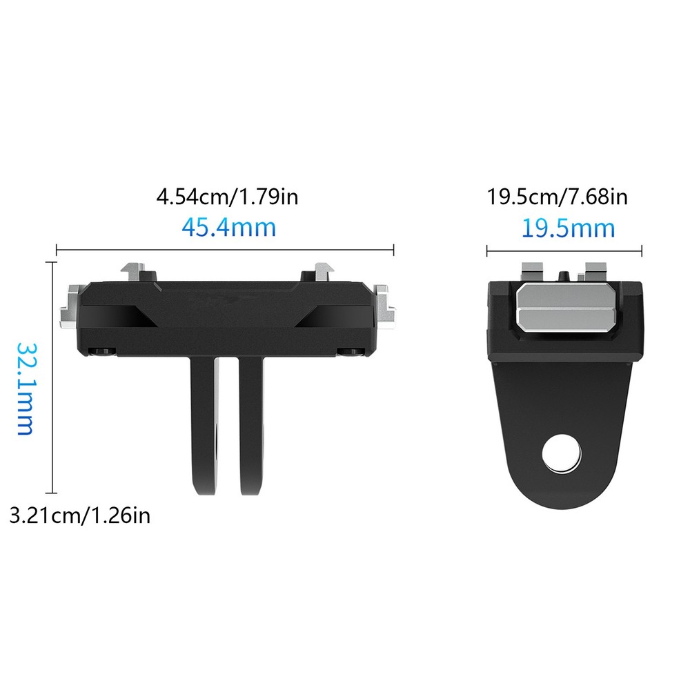 1*ABS Camera Magnetic Quick Release Mount Base Adapter For Insta360 AcePro/Ace
