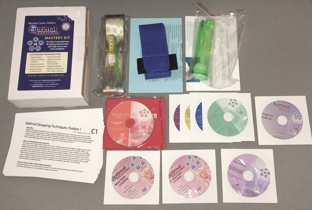 Michael Grant White's Optimal Breathing Mastery Kit