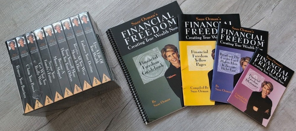 Suze Orman's Financial Freedom, Creating True Wealth Now. VHS