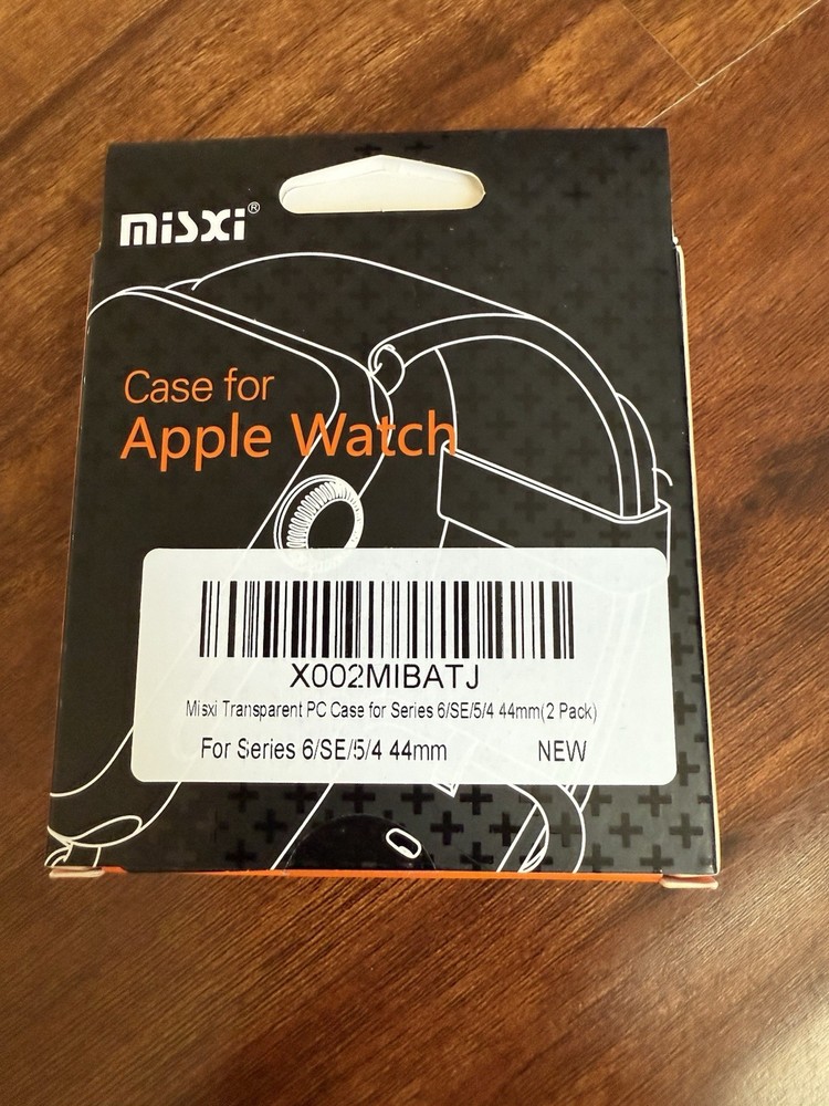 Miixi Case for Apple Watch – 2 Pack Screen Protector Covers – NEW