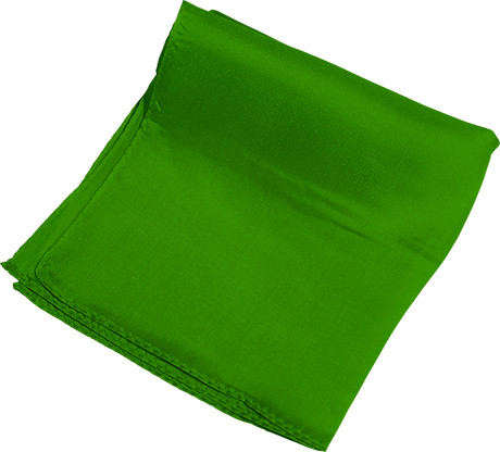 Silk 6 inch (Green) Magic By Gosh - Trick