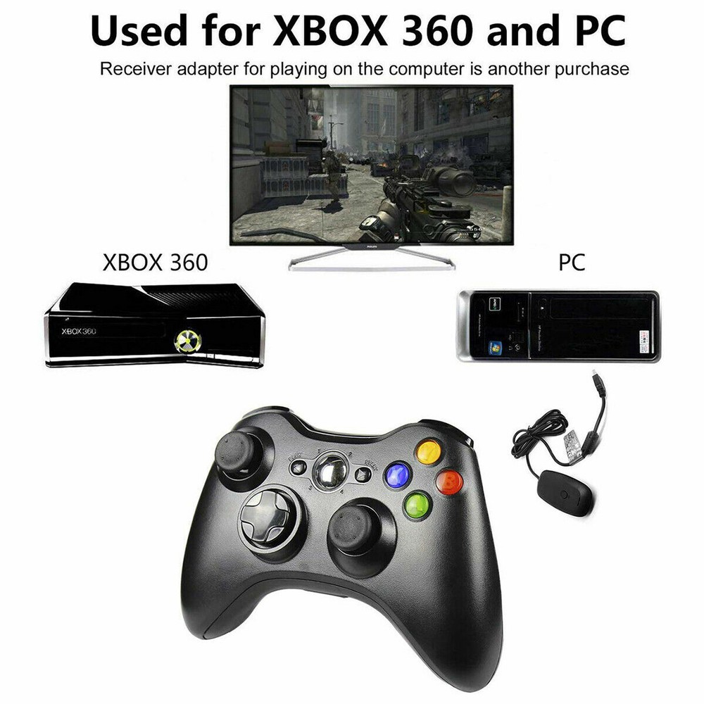 Long Wired USB Game Pad Controller For Microsoft Xbox 360 Console PC Windows MAC