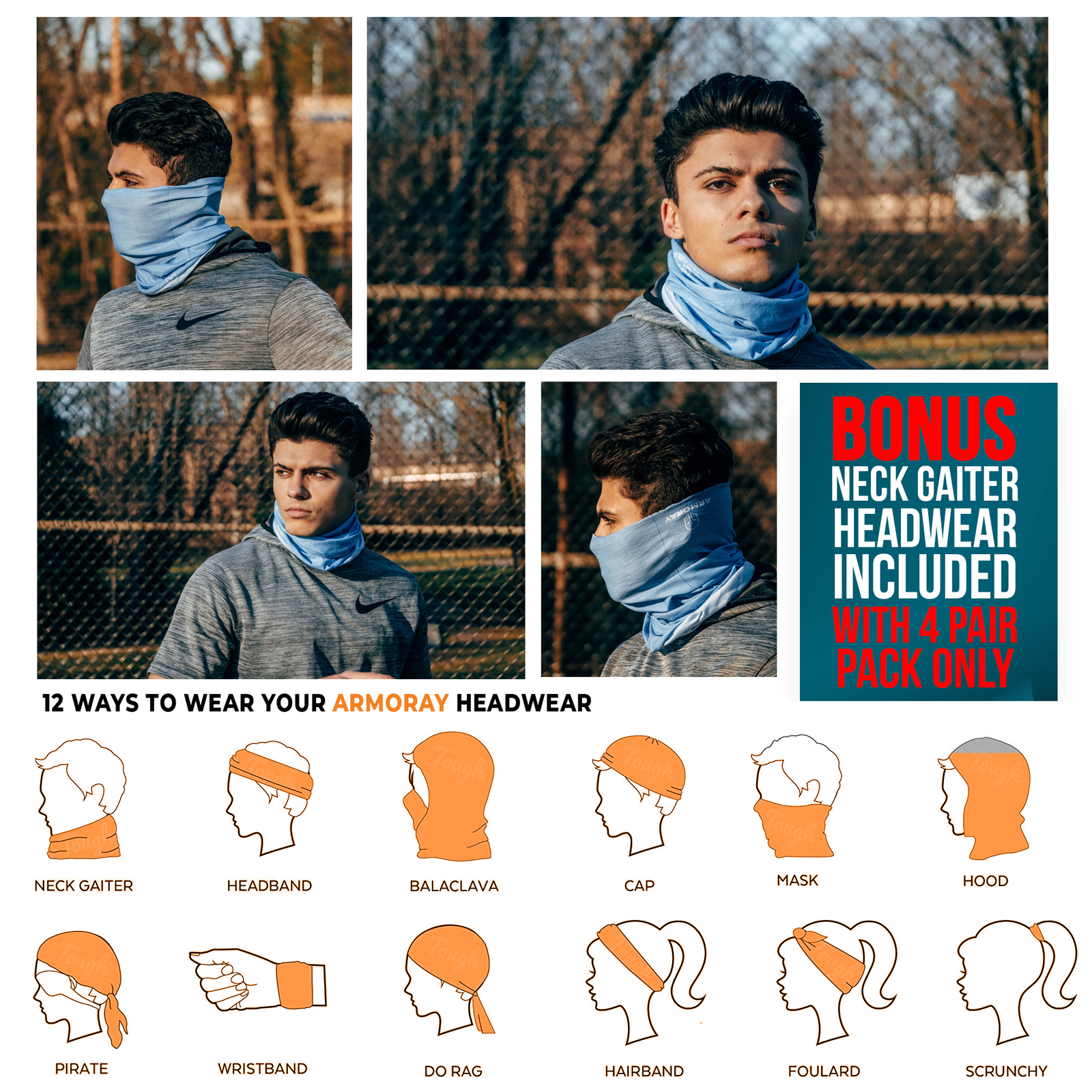 Tattoo Cover Up Arm Sleeves 1 to 5 Pair BLACK for Men Women Compression Sleeve