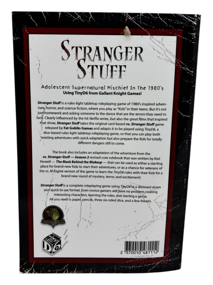 Stranger Stuff By Lucus Palosaari (Tiny D6)