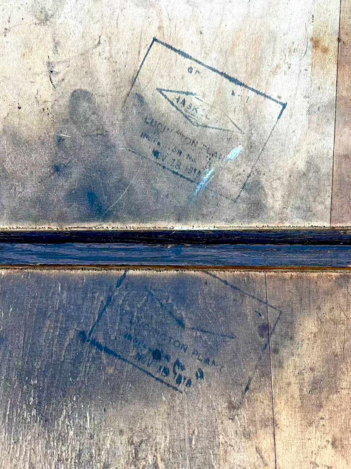 Antique Union 6 Drawers Oak Wood Machinists Tool Chest Box