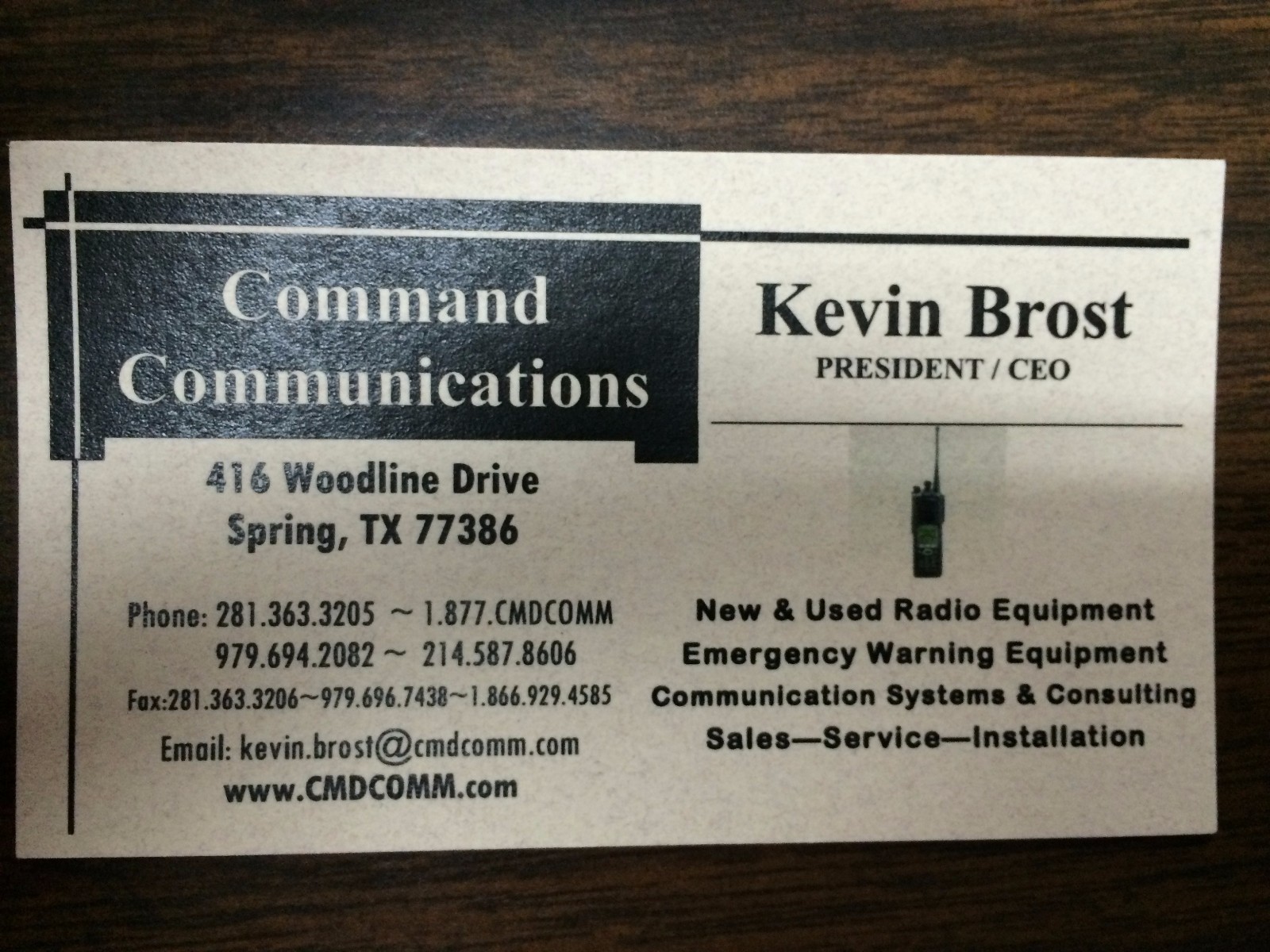 BENDIX KING BKR HEAVY DUTY 9" ORANGE VHF-UHF-GPS ANTENNA BKR5000 BKR9000 BKR0813