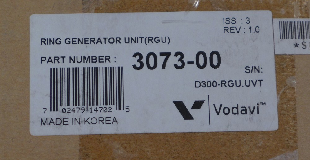 Vodavi Ring Generator 3073-00
