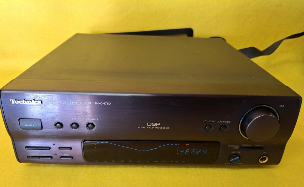 Technics SH-CH750 Stereo Sound Processor DSP Sound Field Processing unit Working