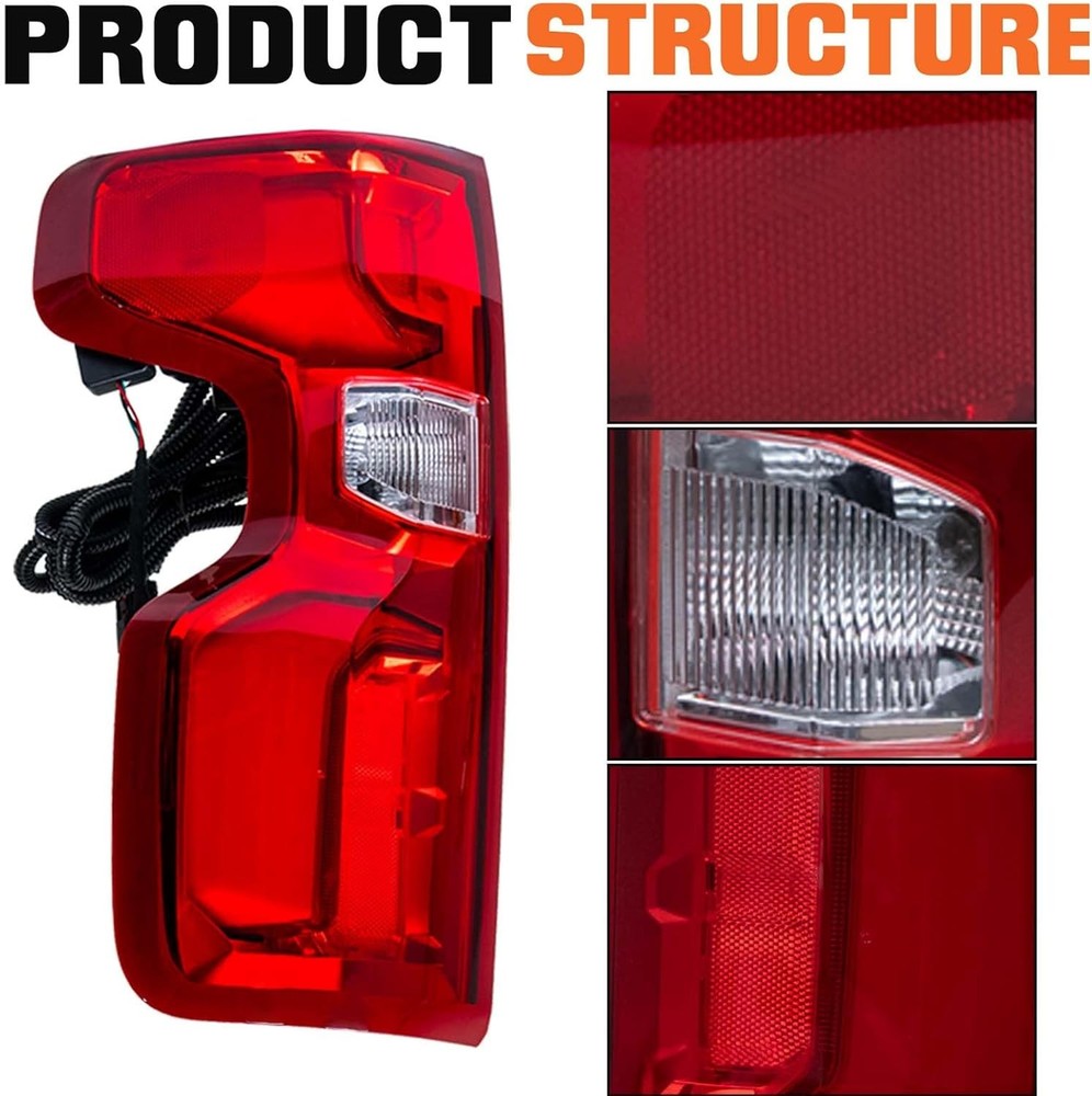 Tail Light Chevy Silverado 2019-2023 Right Side Replacement