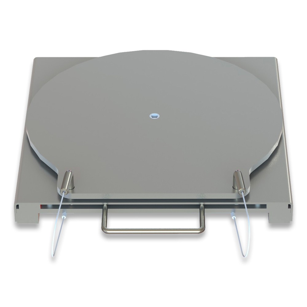 Stainless Steel Alignment Turn Plate Table Set Bendpak Alignment Rack Round Top