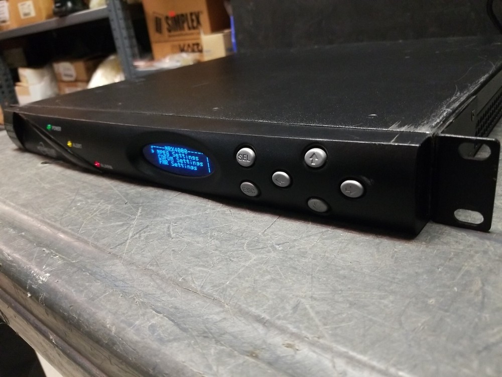 Integrated Receiver Decoder (IRD), Microwave Radio Communications MRX4000