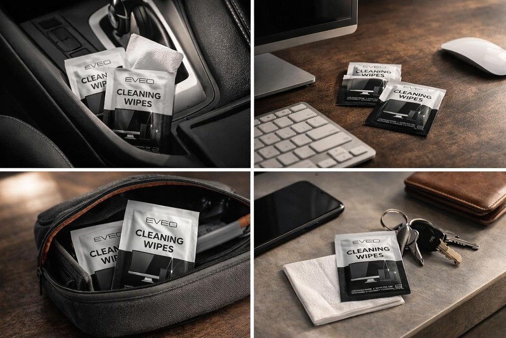 Screen Wipes 150 Pack - Electronic Wipes, Computer Screen Cleaner Wipes for E...