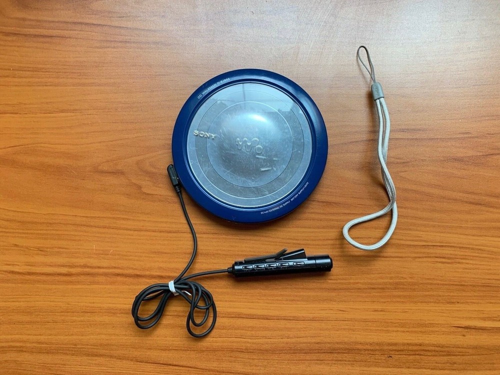 SONY CD Walkman D-EJ855 Blue 57