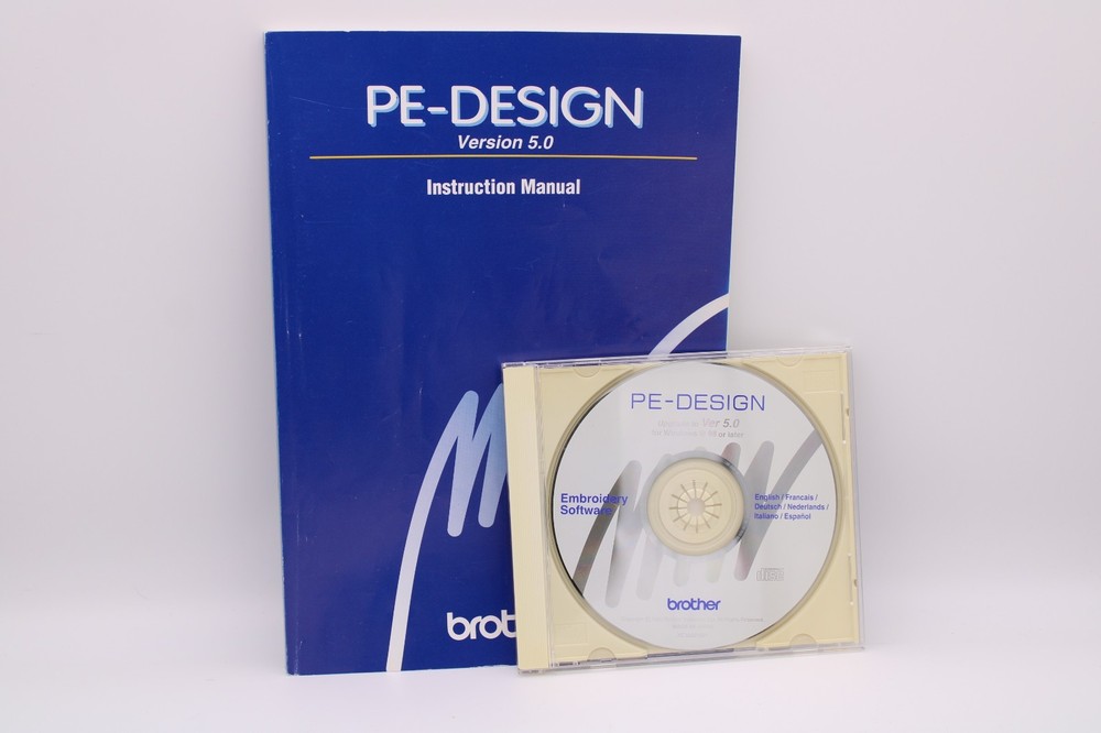 Brother PE-Design Version 5 (UPGRADE) Embroidery Digitizing Software