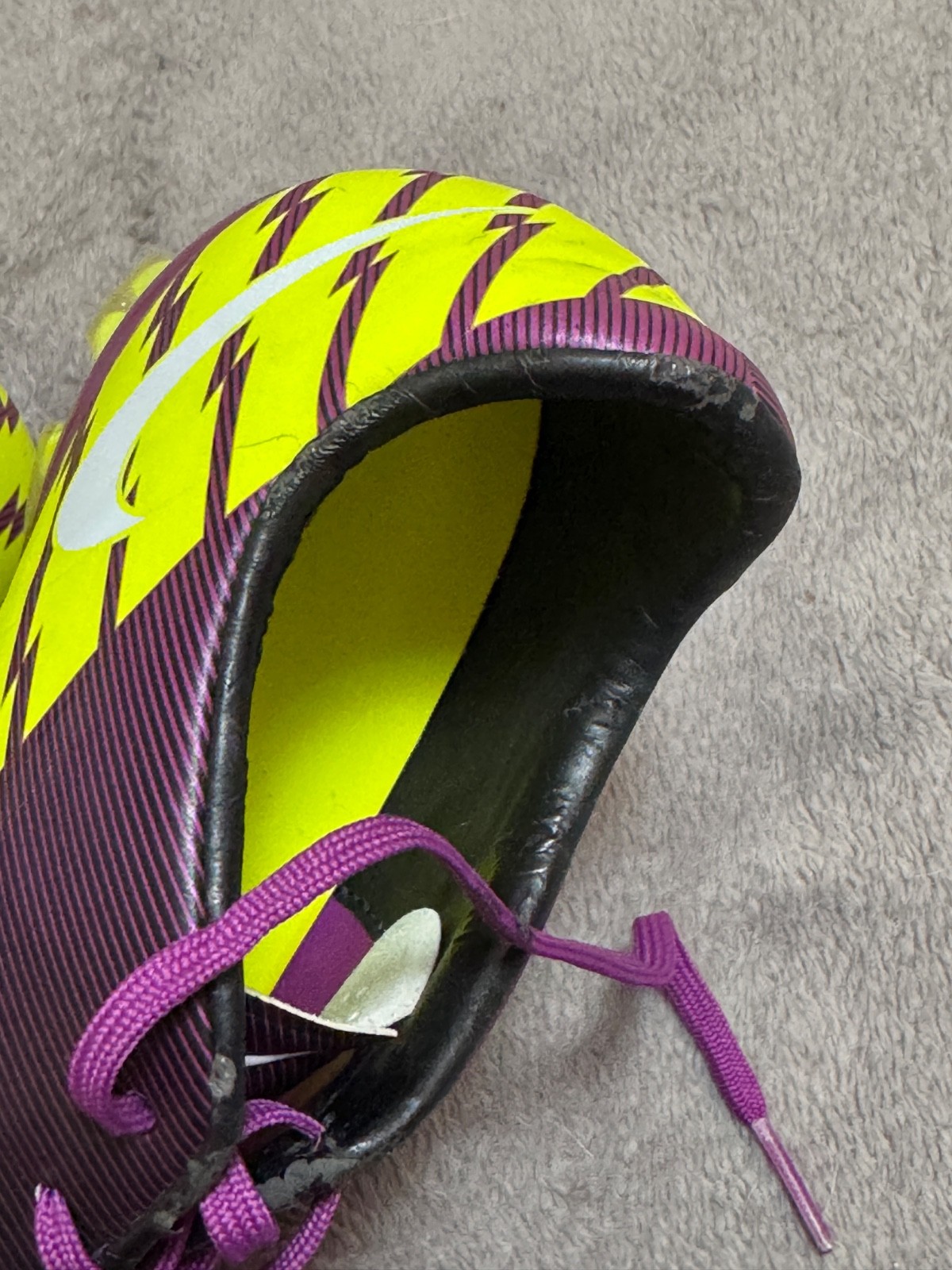 Vintage Nike Mercurial Vapor VII FG Elite Soccer Cleats 441976-547 US 8.5 / EUR