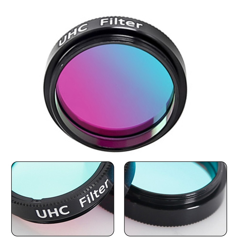 Threaded Eyepiece Compatible Telescopes UHC Filter for Improved Contrast