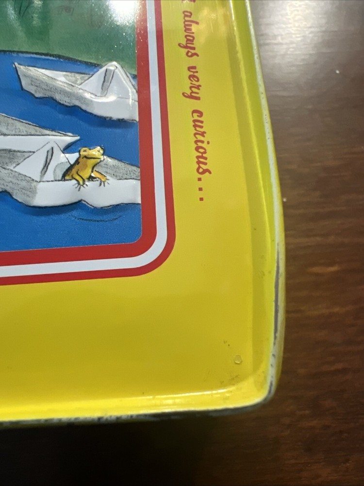 Vintage Curious George Lunch Box 