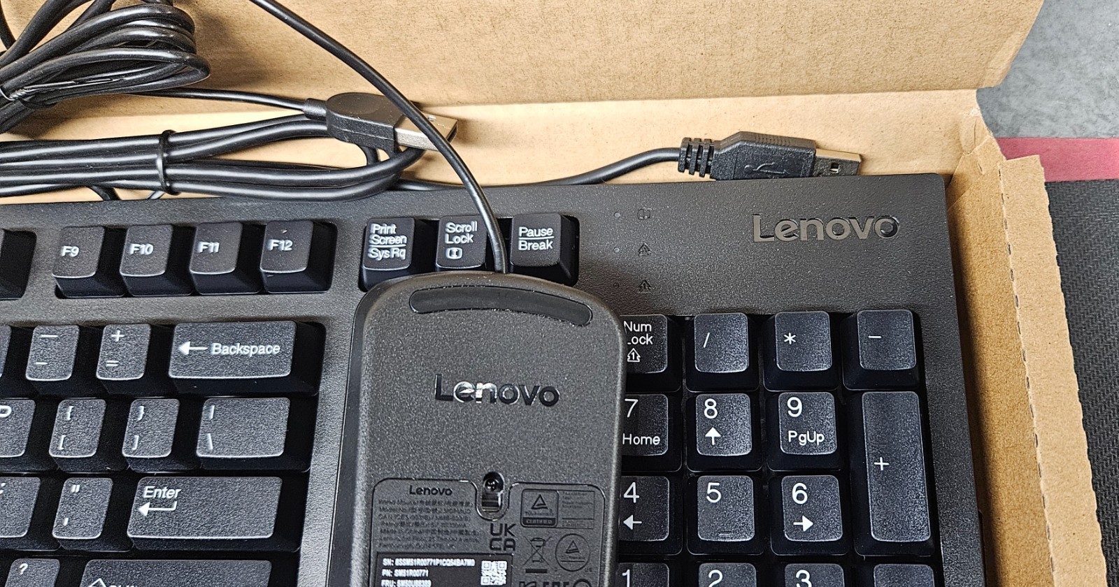 LENOVO KEYBOARD AND MOUSE COMBO (MSC)