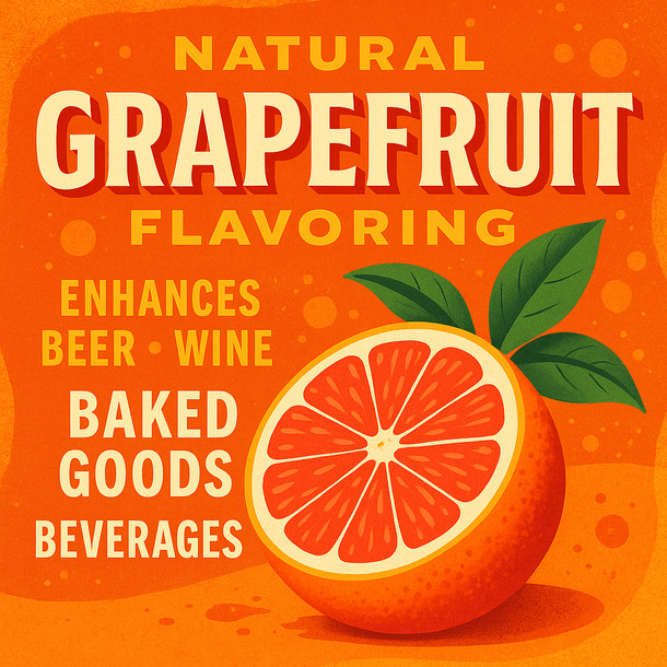 LD Carlson Natural Grapefruit Flavoring 128 oz