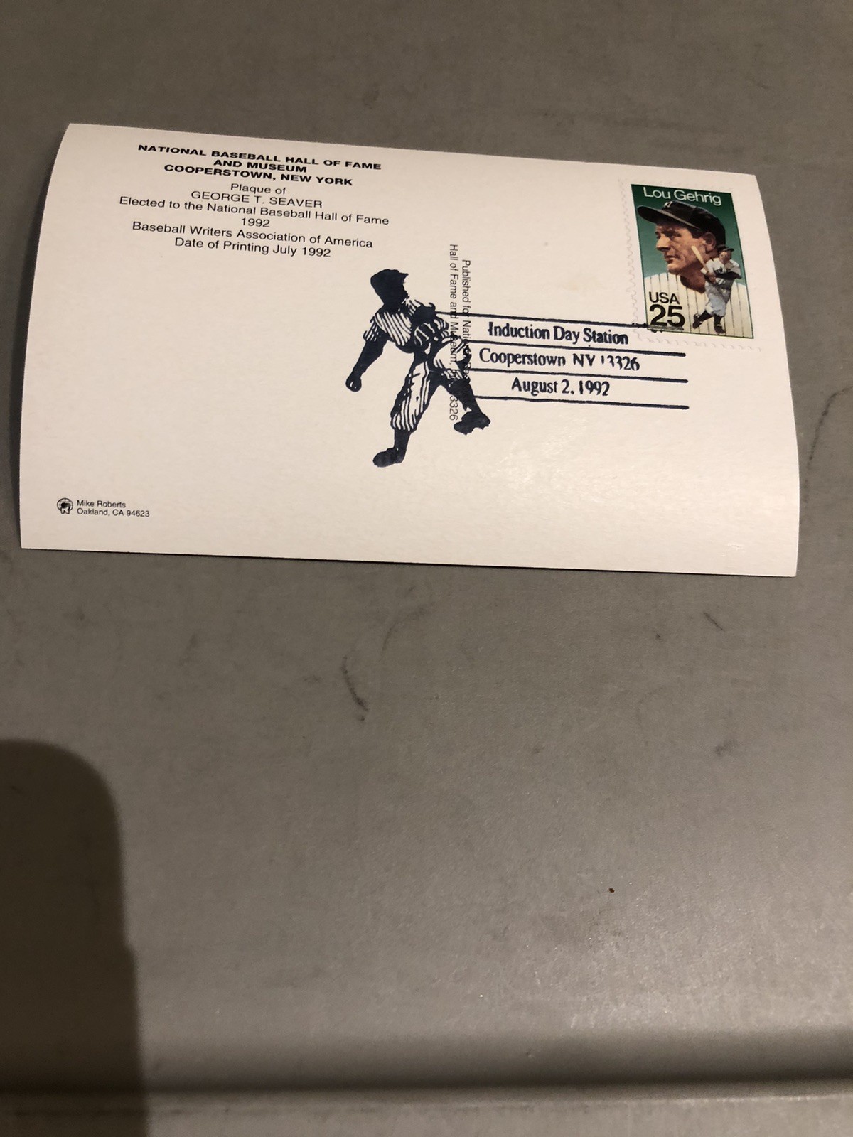 Baseball Hall Of Fame Plaque Lot (9)-All Cancelled On Induction Date-Ryan-Brett+