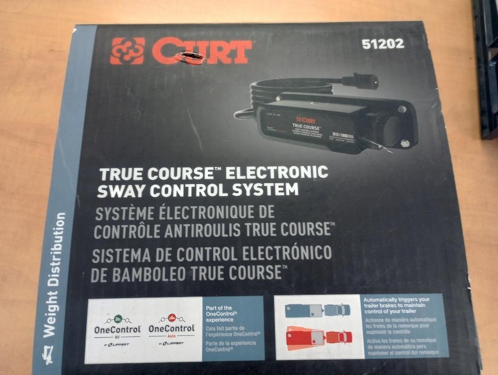 Curt True course electronic sway control system 51202