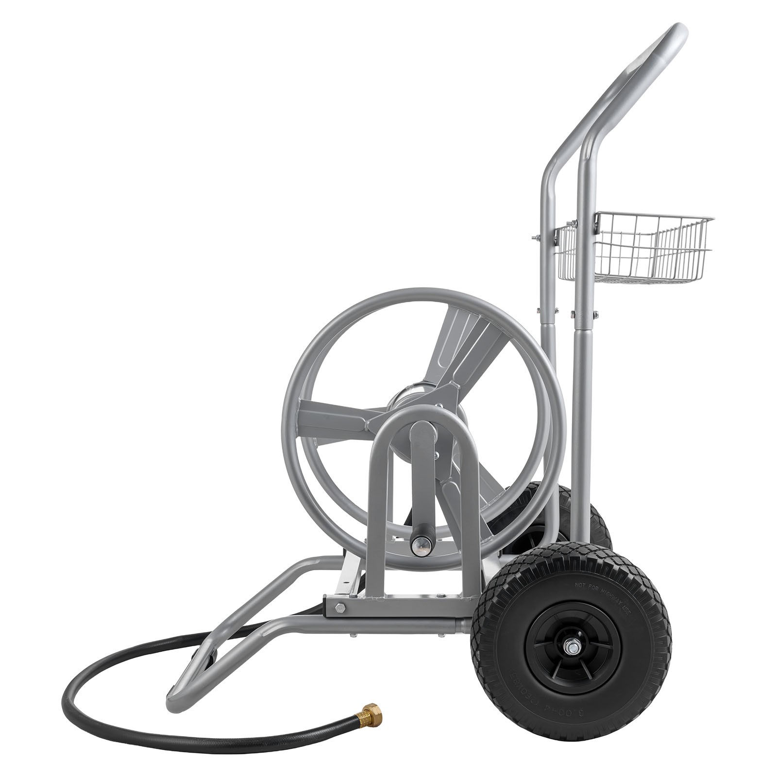 Uimoso Durable Water Hose Reel Cart for 200/300 ft High-Pressure Garden Use
