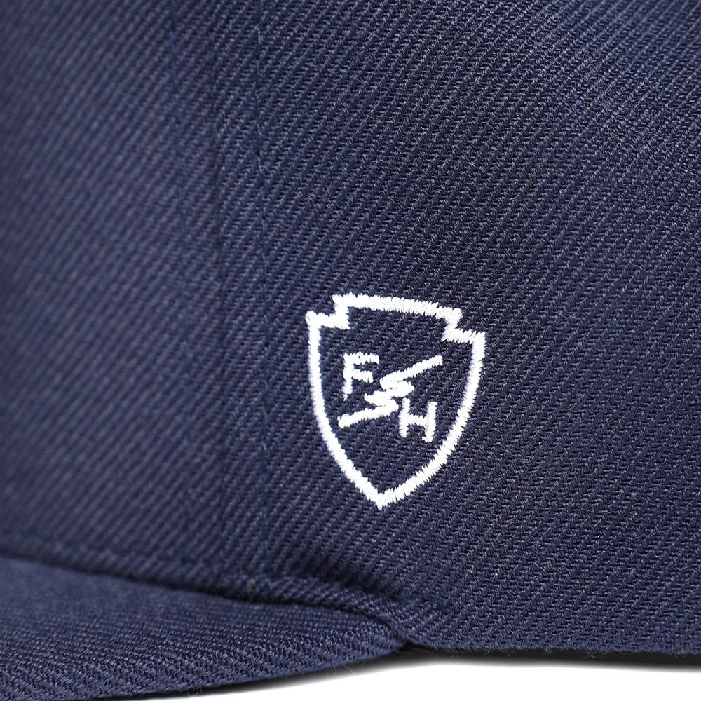 Fasthouse Racing Crew Snapback Hat Navy Blue