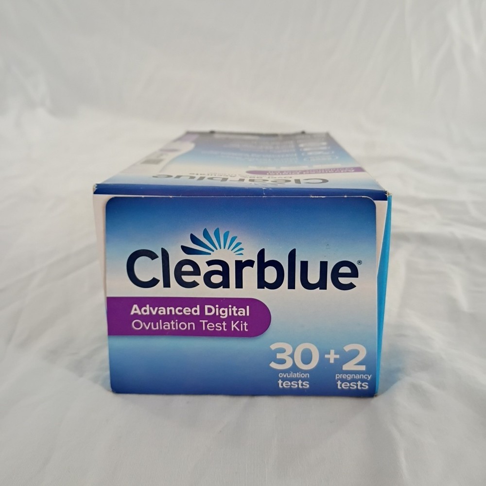 Clearblue Advanced Digital Ovulation Test Kit 30 Ovulation +Two Pregnancy Tests