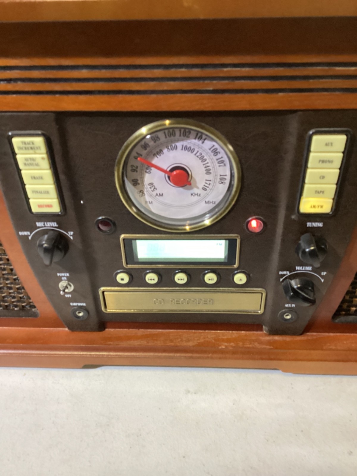 INNOVATIVE TECHNOLOGY ITVS-750B Functions Perfectly Record Player Never Used