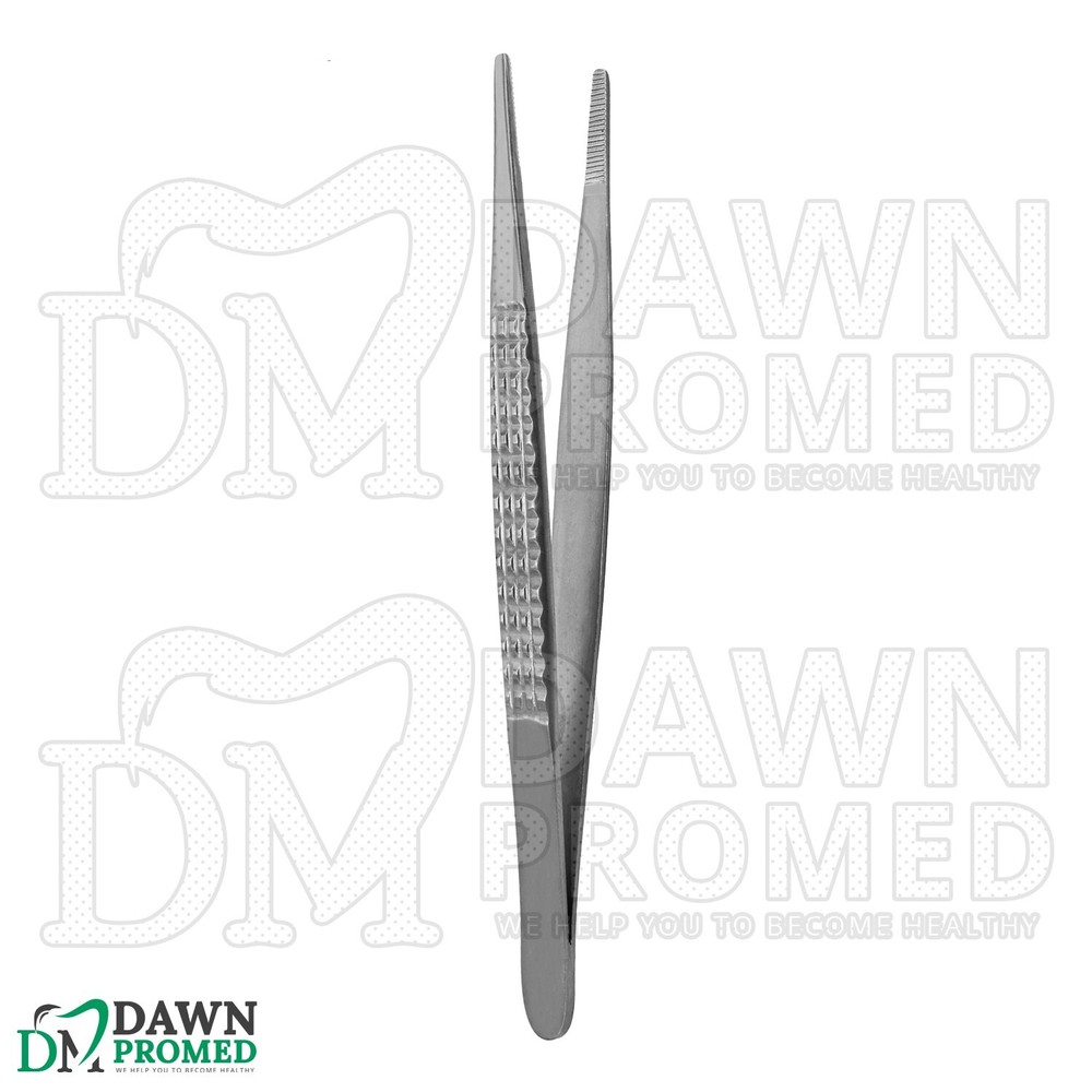 Bonney Dressing Forceps 7″ Serrated Tips General Surgery Orthopedic Instruments