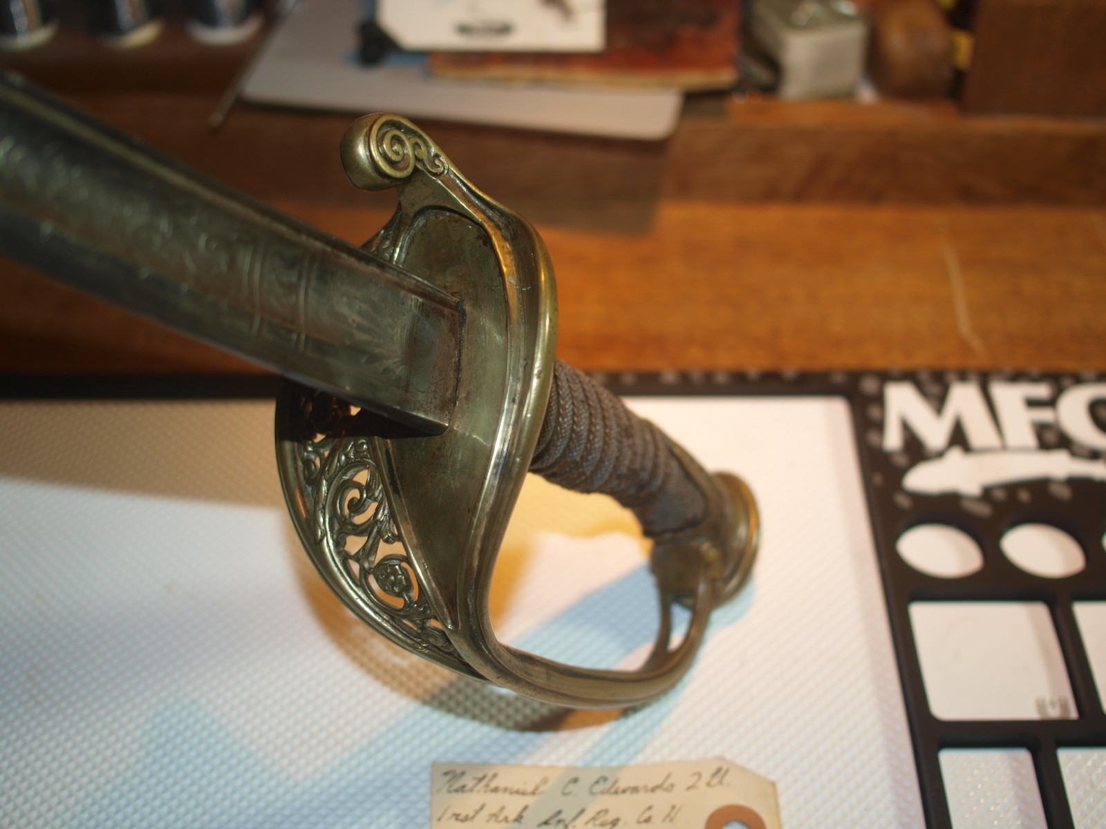 Confederate Attributed - Civil War Model 1850 Sword Klingenthal Coulaux & Cie